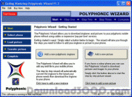 Polyphonic Ringtone Wizard screenshot